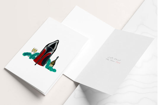 Red Bottoms Greeting Card